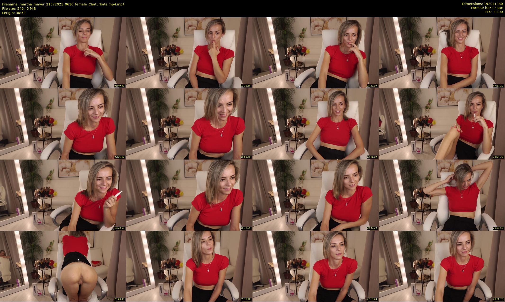 martha_mayer — 31 minute Chaturbate female cam show recording, 1080p, Jul 21, 2021