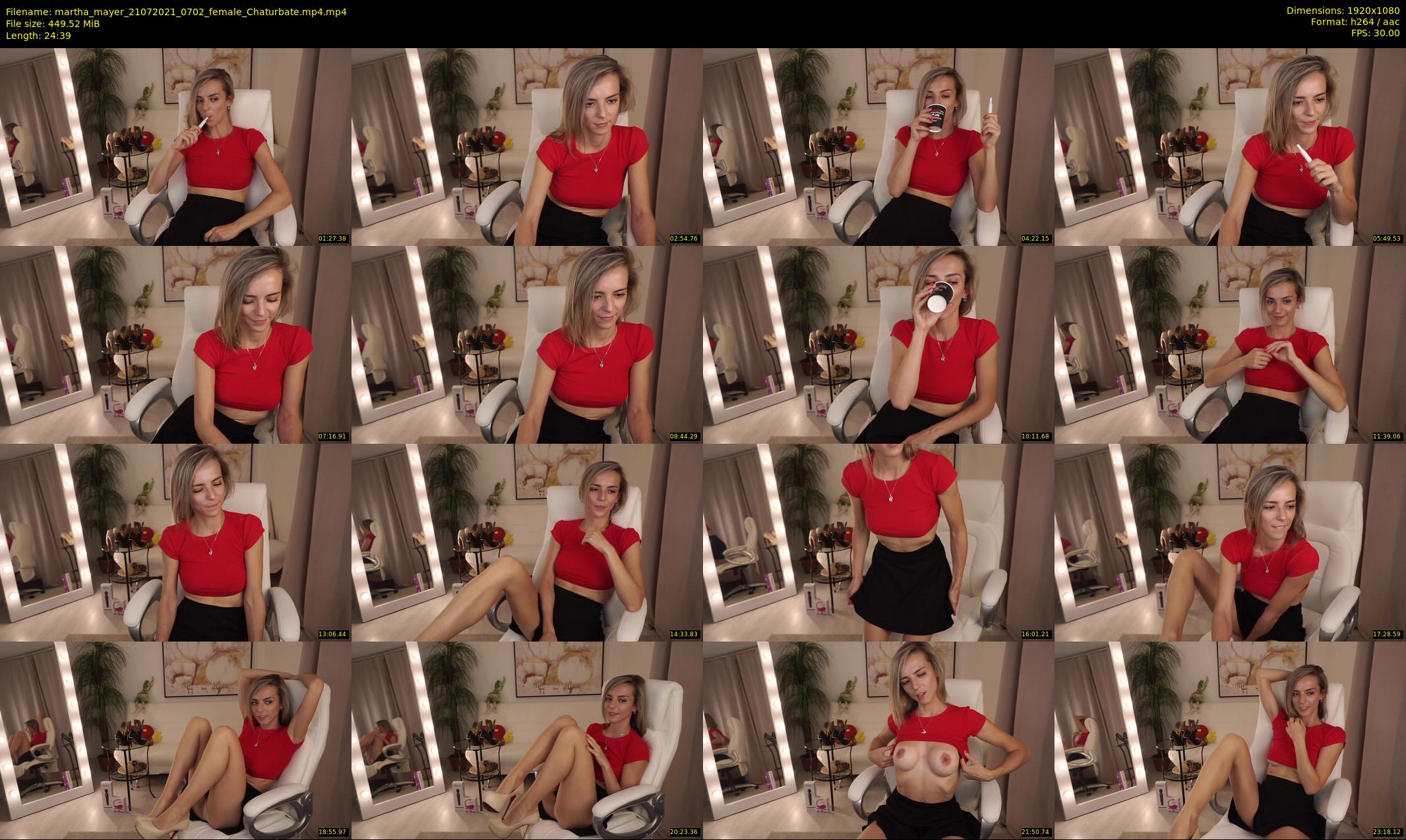 martha_mayer — 25 minute Chaturbate female cam show recording, 1080p, Jul 21, 2021