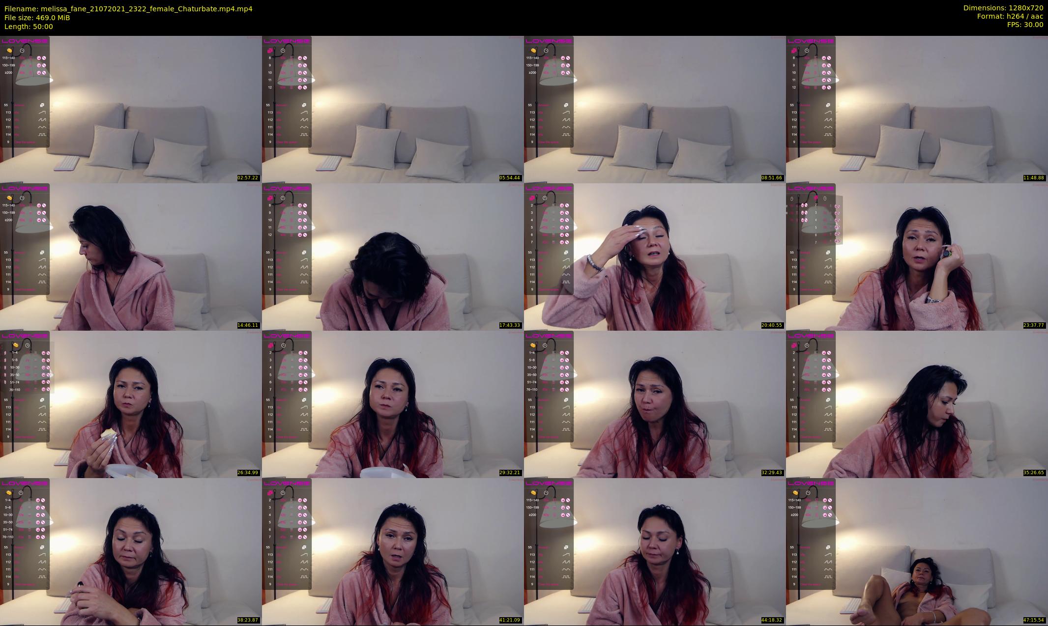 melissa_fane — 50 minute Chaturbate female cam show recording, 720p, Jul 21, 2021