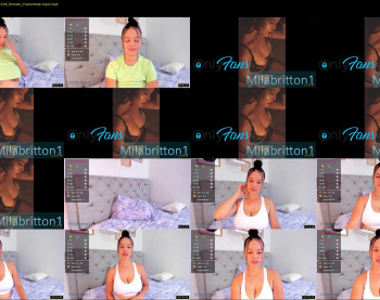 milabritton1 — 82 minute Chaturbate female cam show recording, 720p, Jul 21, 2021