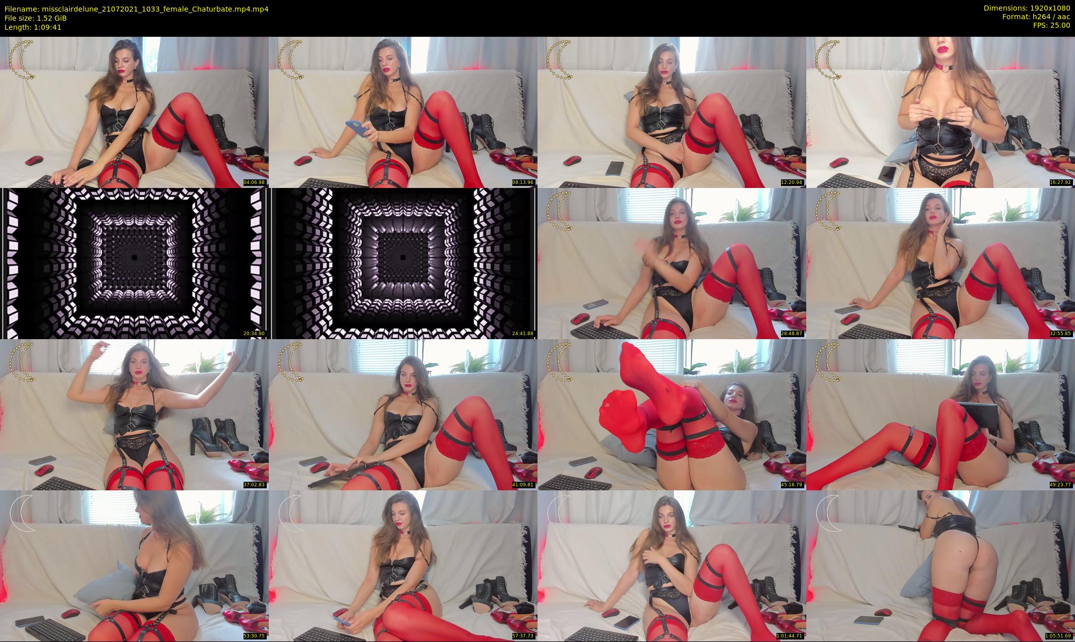 missclairdelune — 70 minute Chaturbate female cam show recording, 1080p, Jul 21, 2021