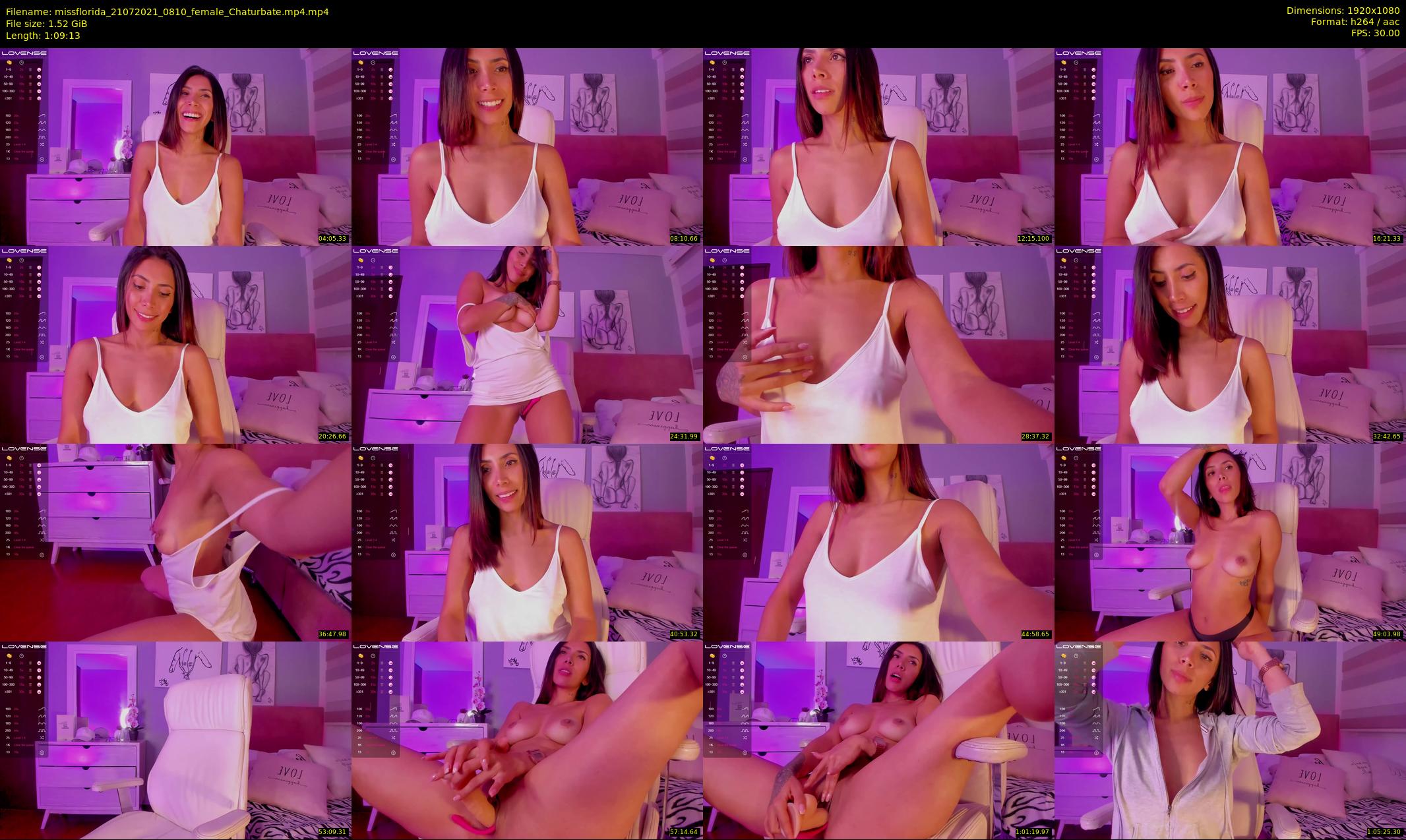 missflorida — 70 minute Chaturbate female cam show recording, 1080p, Jul 21, 2021