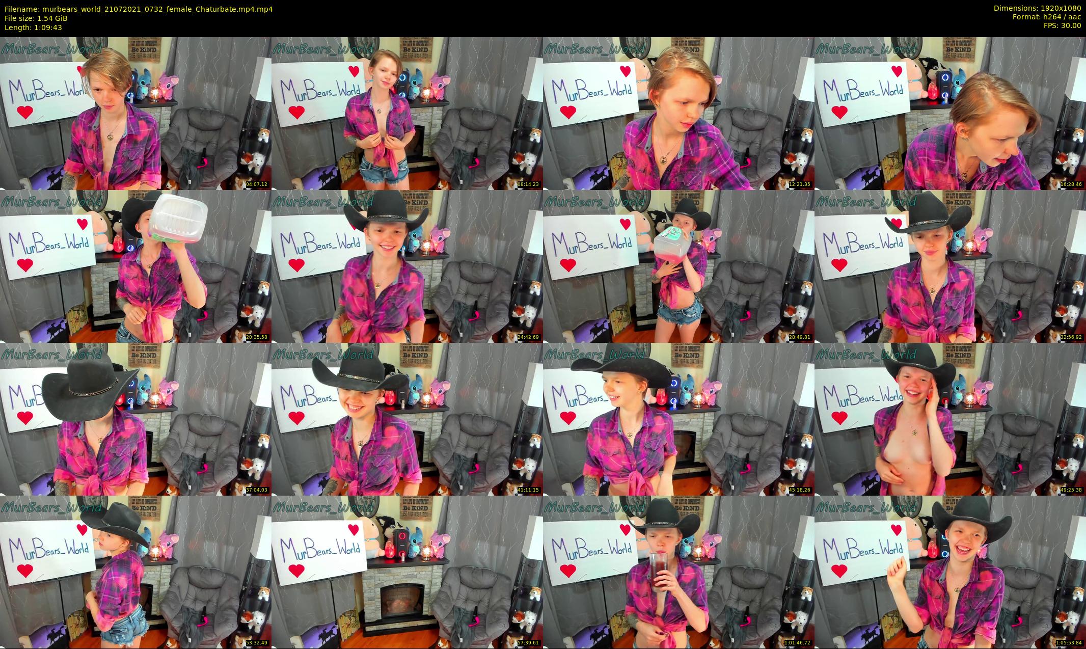murbears_world — 70 minute Chaturbate female cam show recording, 1080p, Jul 21, 2021
