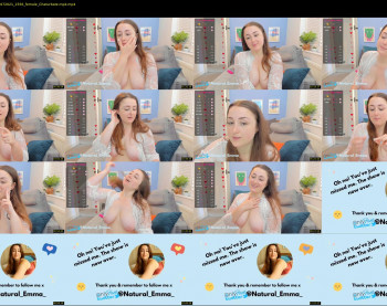 natural_british_emma — 13 minute Chaturbate female cam show recording, 1080p, Jul 21, 2021