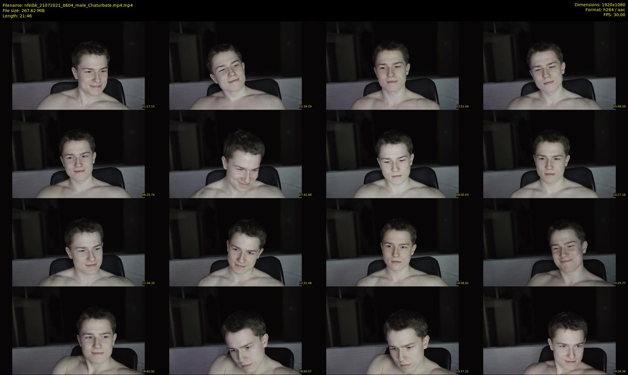 nfeibk — 22 minute Chaturbate male cam show recording, 1080p, Jul 21, 2021