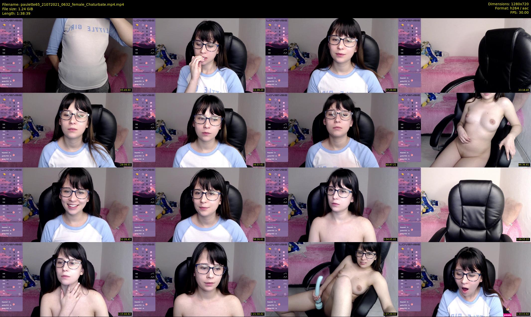 paulette65 — 99 minute Chaturbate female cam show recording, 720p, Jul 21, 2021
