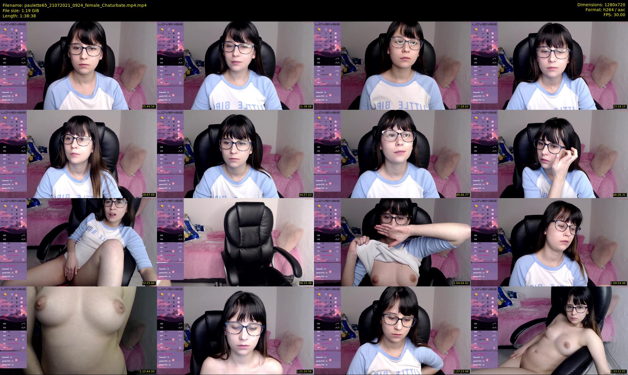 paulette65 — 99 minute Chaturbate female cam show recording, 720p, Jul 21, 2021