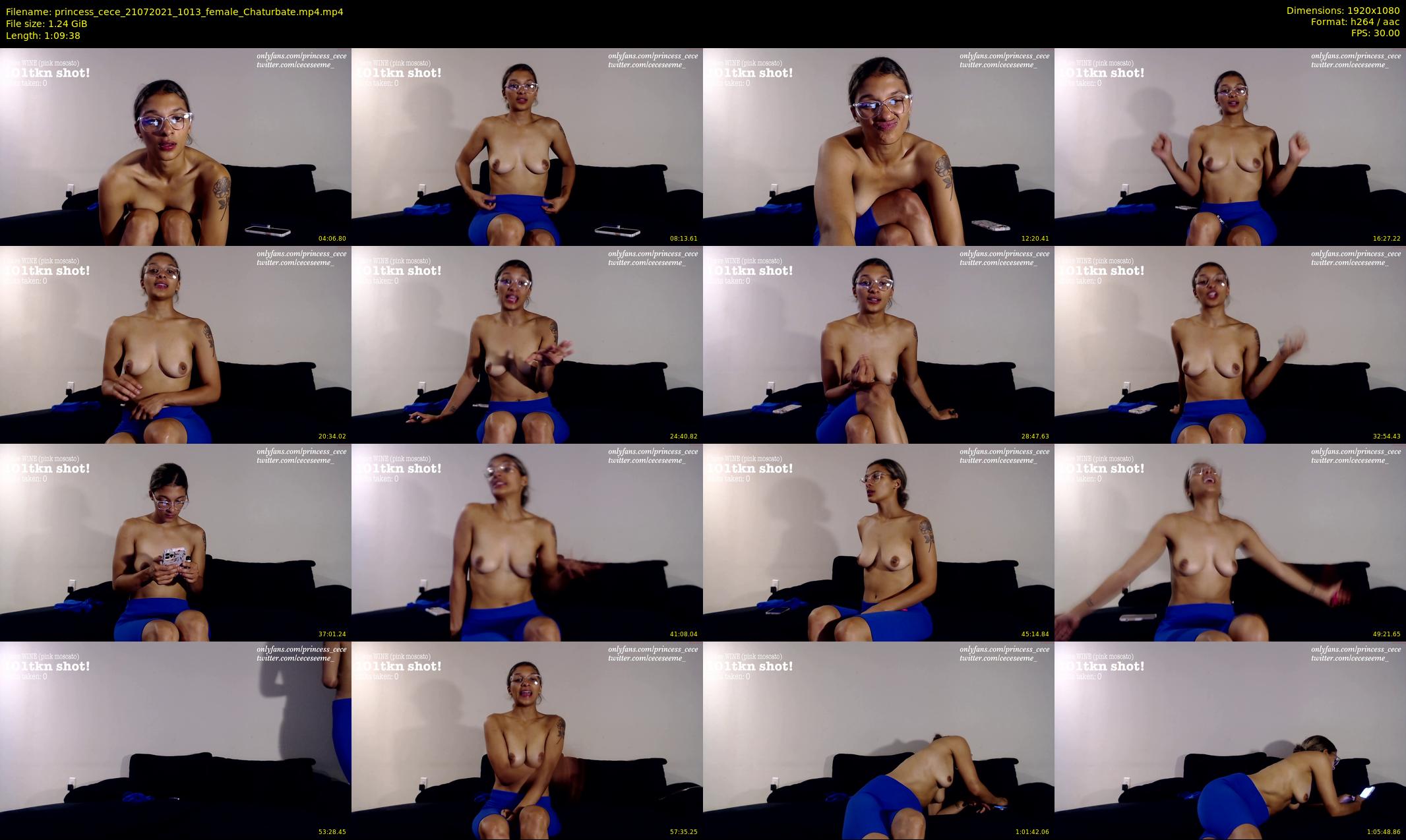 princess_cece — 70 minute Chaturbate female cam show recording, 1080p, Jul 21, 2021
