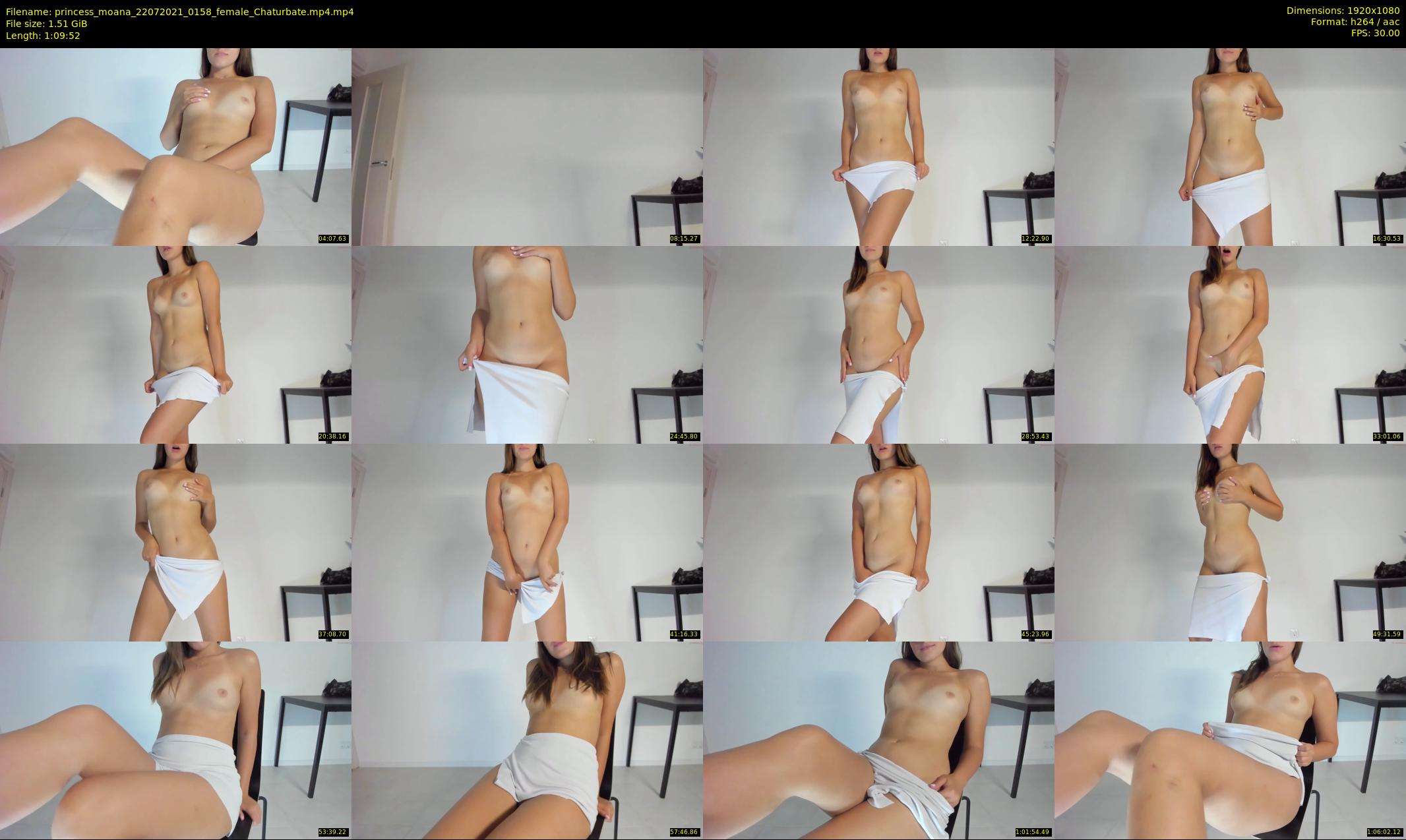 princess_moana — 70 minute Chaturbate female cam show recording, 1080p, Jul 22, 2021