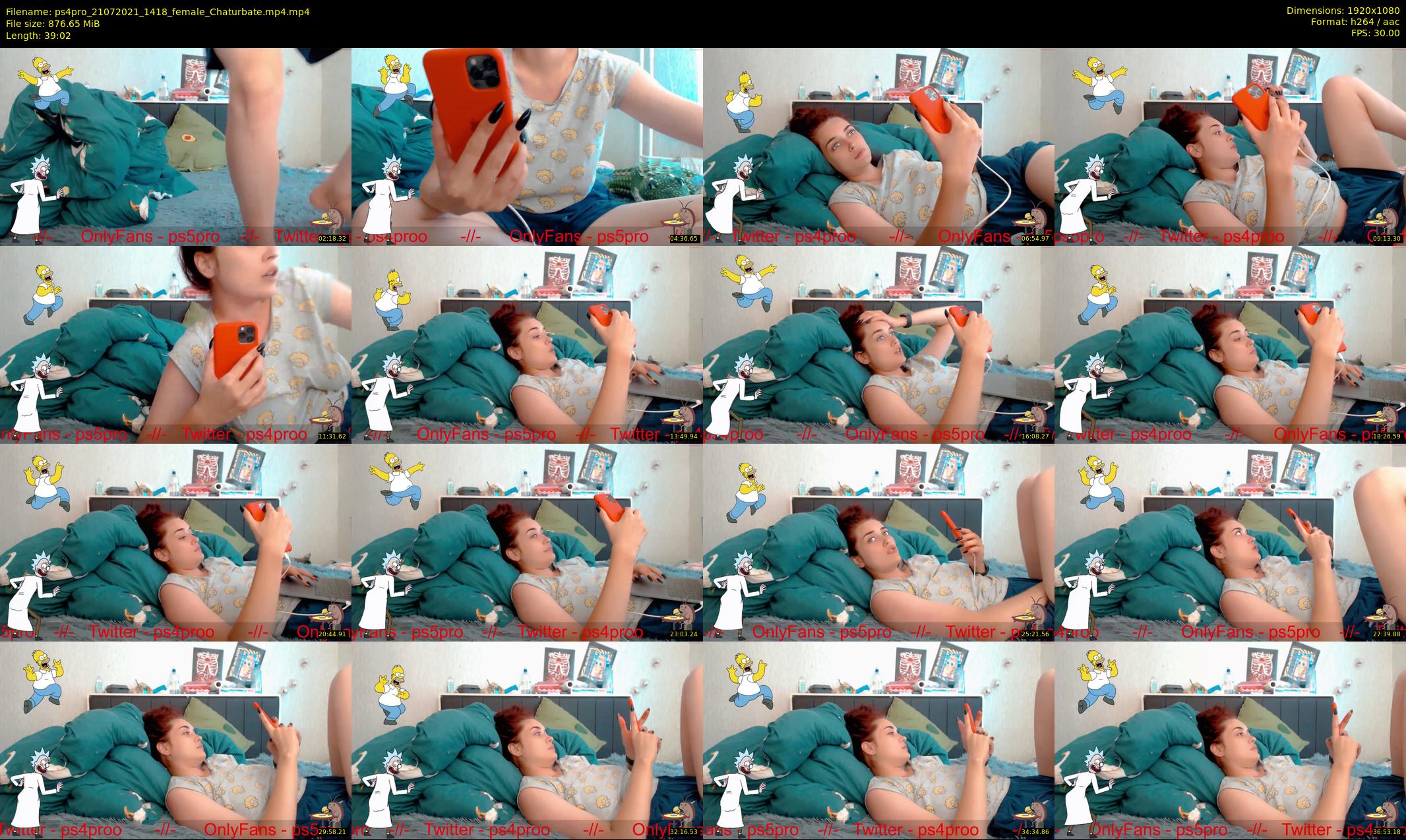 ps4pro — 40 minute Chaturbate female cam show recording, 1080p, Jul 21, 2021