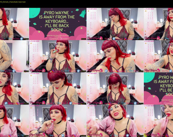 pyrowayne — 74 minute Chaturbate female cam show recording, 1080p, Jul 22, 2021