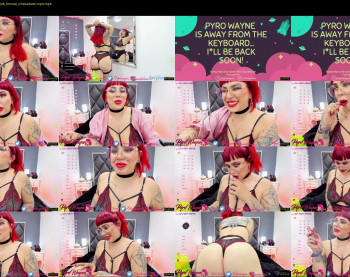pyrowayne — 71 minute Chaturbate female cam show recording, 1080p, Jul 22, 2021