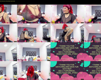pyrowayne — 34 minute Chaturbate female cam show recording, 1080p, Jul 22, 2021