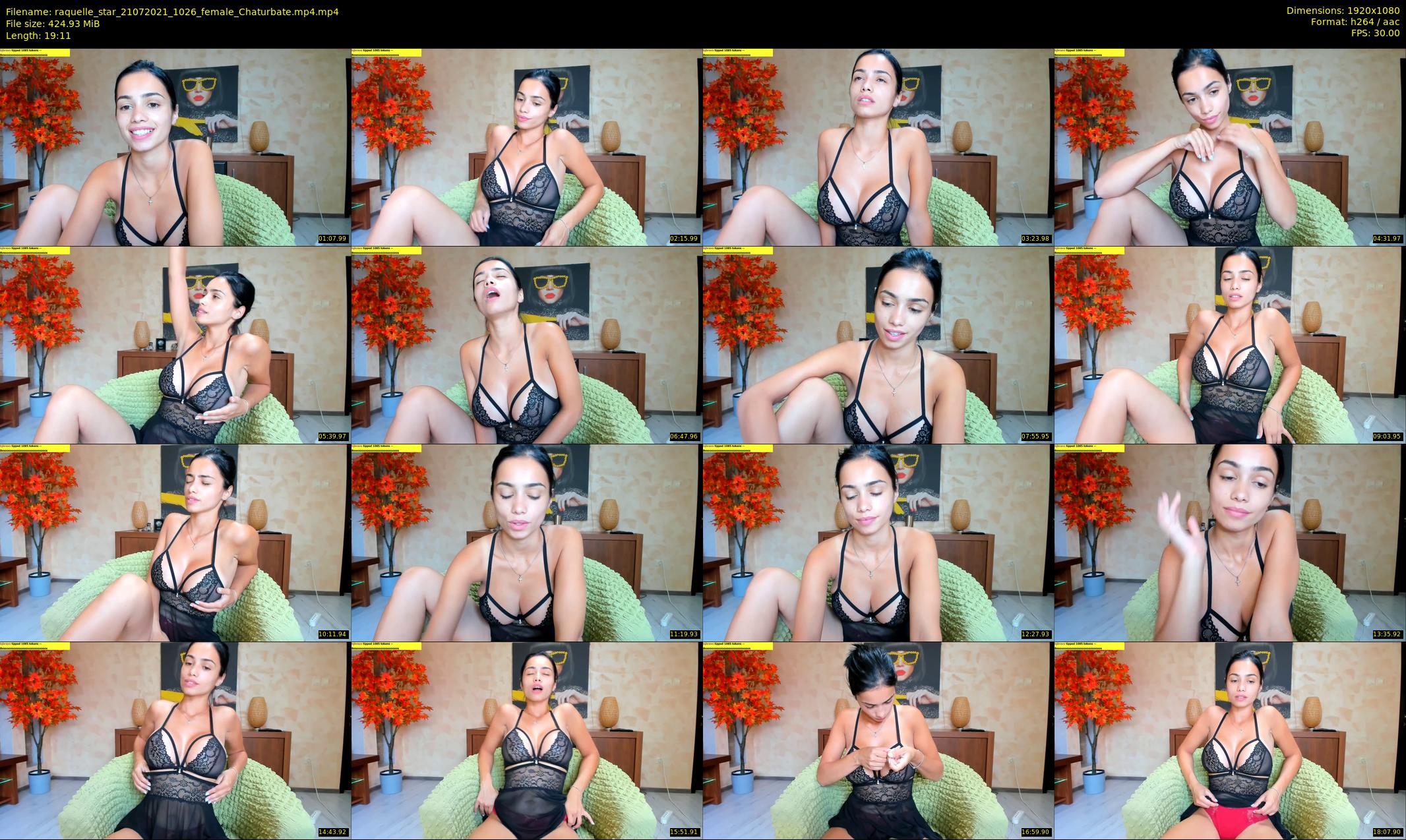 raquelle_star — 20 minute Chaturbate couple cam show recording, 1080p, Jul 21, 2021