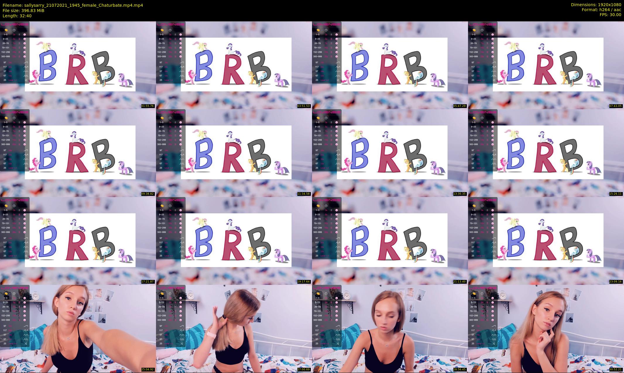 sallysarry — 33 minute Chaturbate couple cam show recording, 1080p, Jul 21, 2021