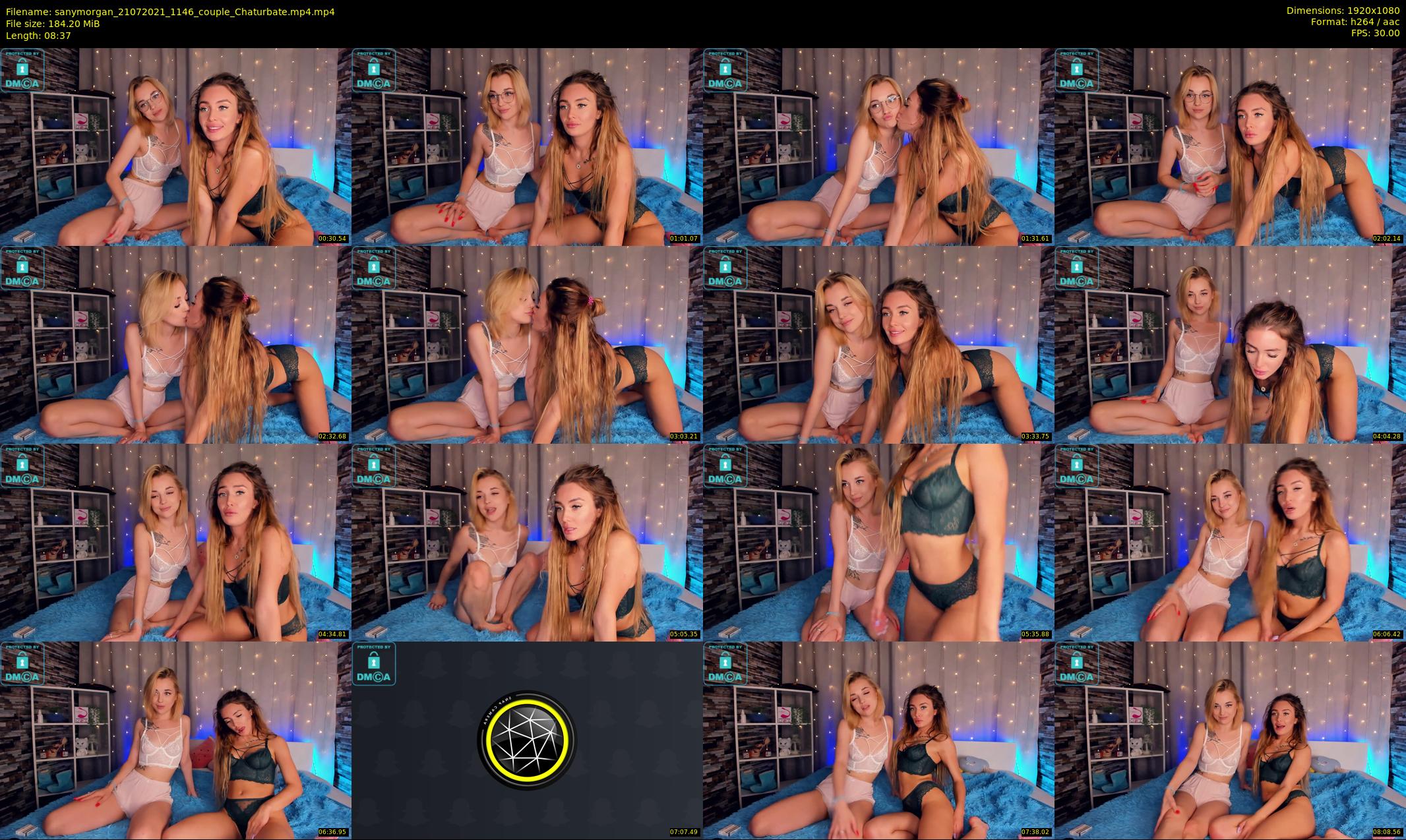sanymorgan — 9 minute Chaturbate couple cam show recording, 1080p, Jul 21, 2021