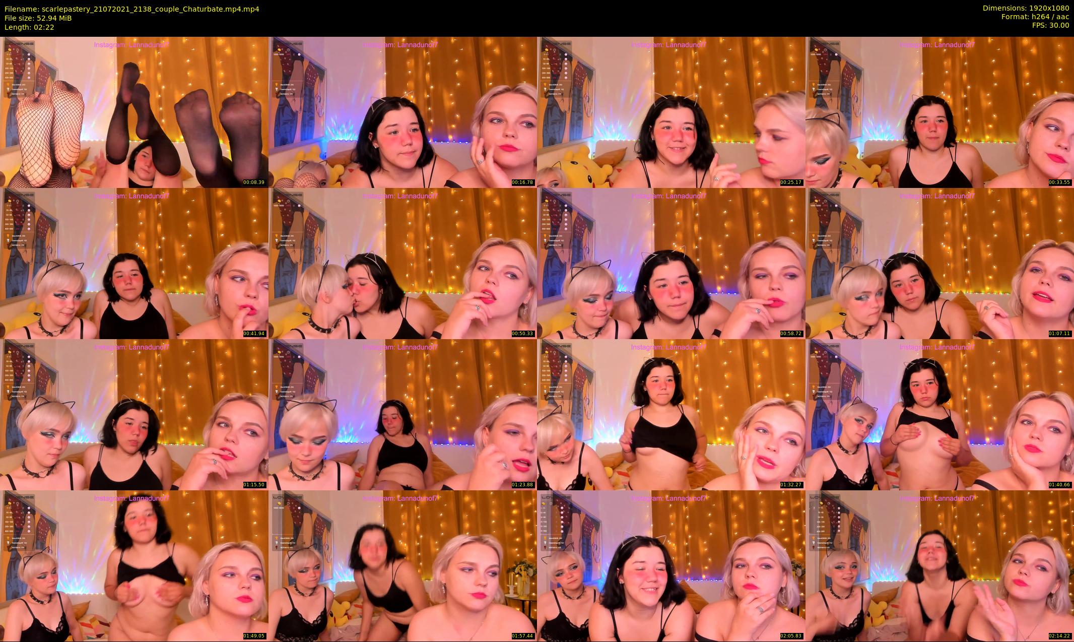 scarlepastery — 3 minute Chaturbate couple cam show recording, 1080p, Jul 21, 2021