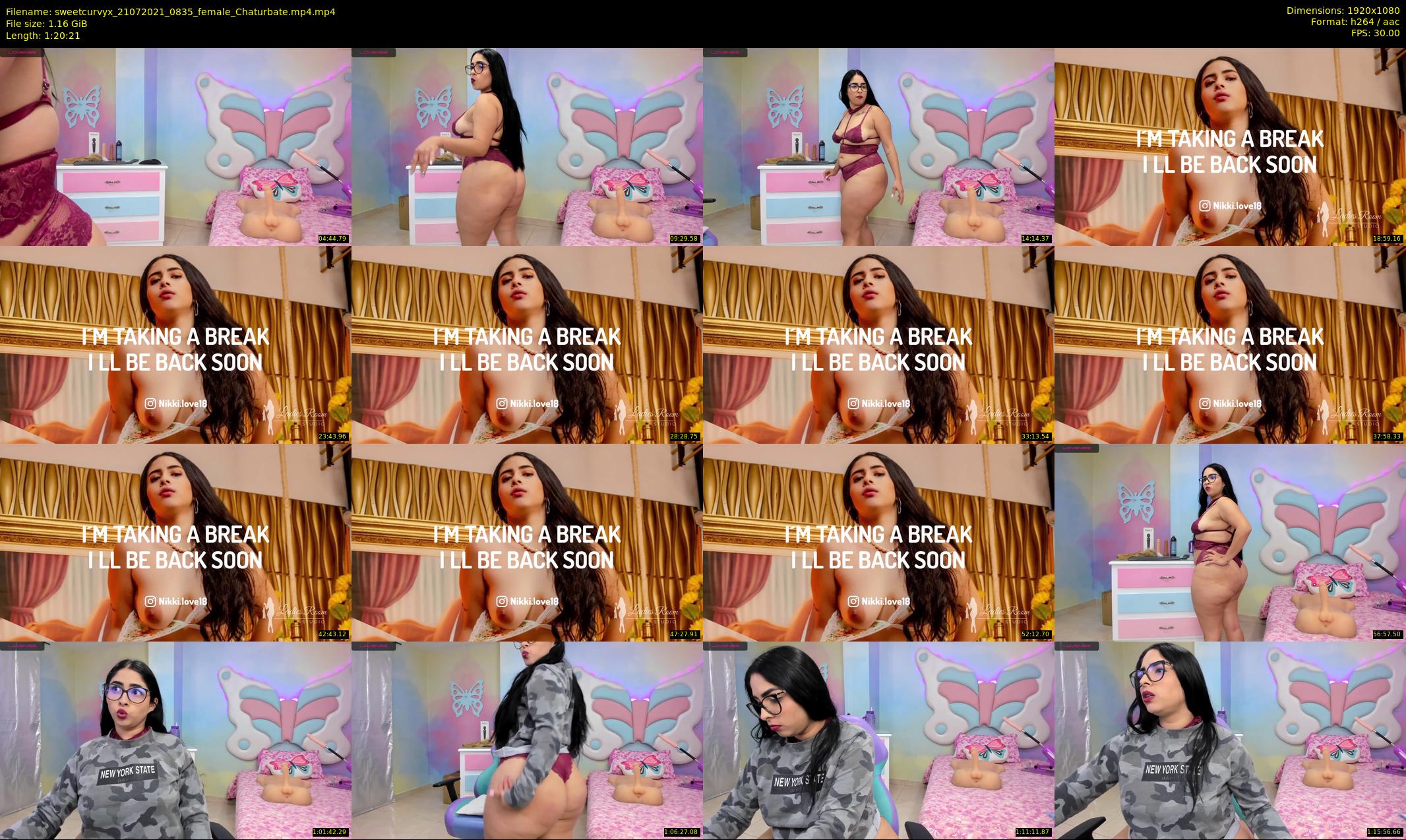 sweetcurvyx — 81 minute Chaturbate couple cam show recording, 1080p, Jul 21, 2021