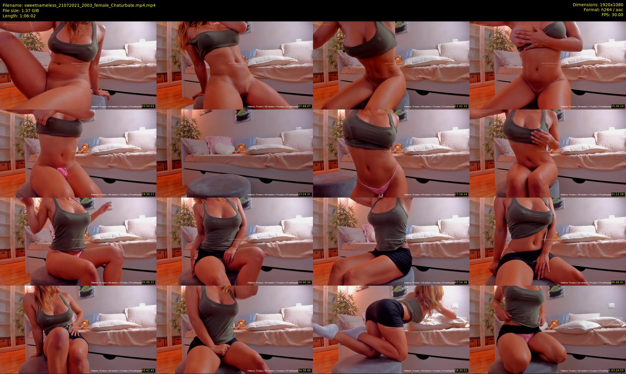 sweetnameless — 67 minute Chaturbate couple cam show recording, 1080p, Jul 21, 2021