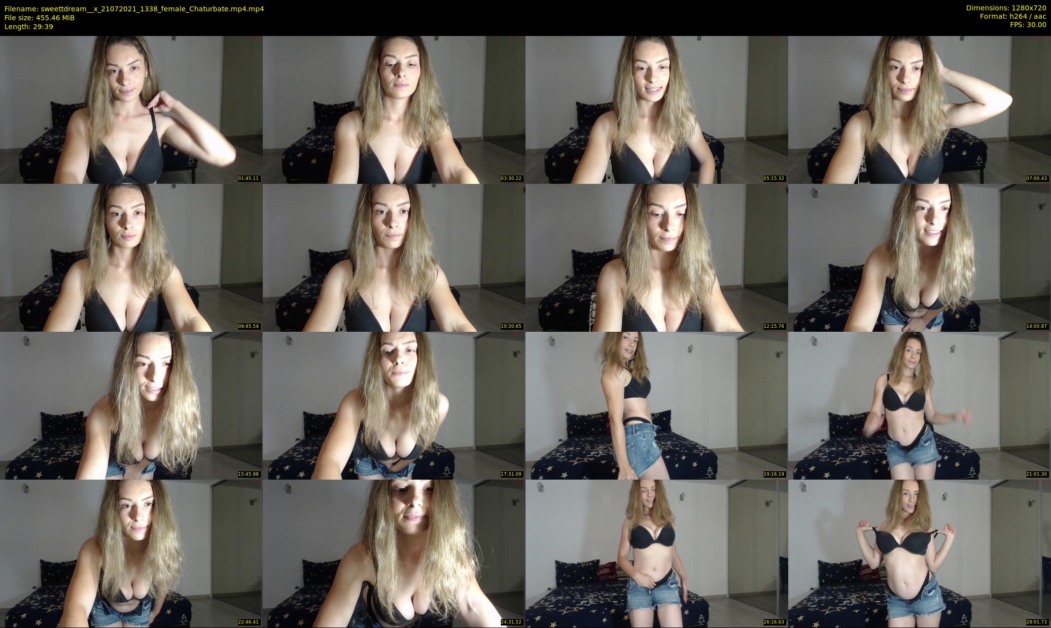 sweettdream__x — 30 minute Chaturbate female cam show recording, 720p, Jul 21, 2021