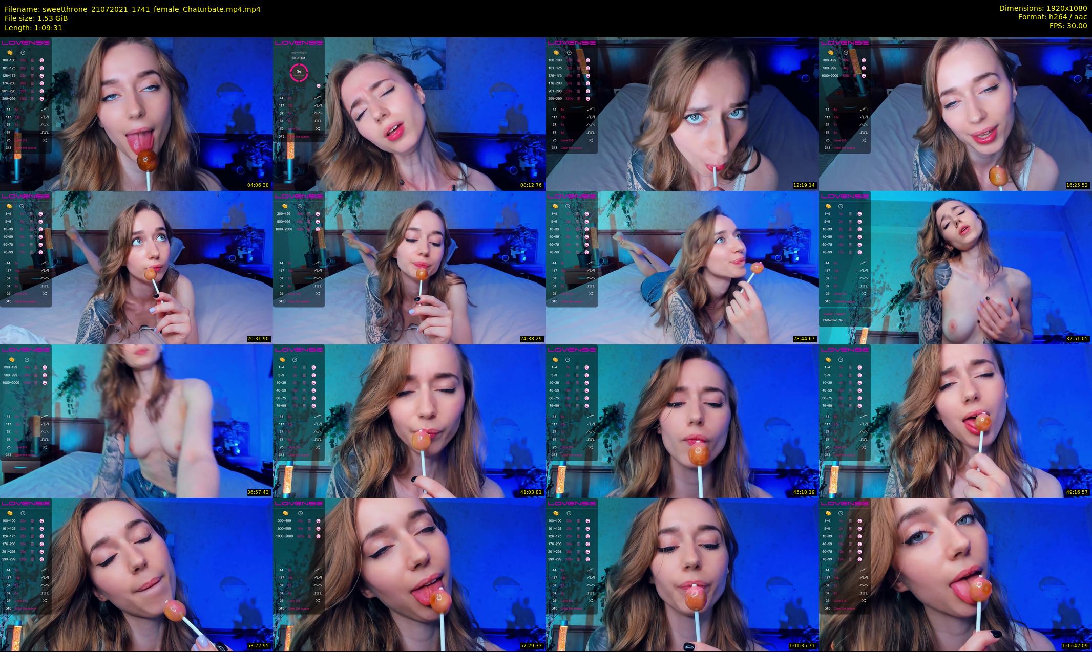 sweetthrone — 70 minute Chaturbate couple cam show recording, 1080p, Jul 21, 2021