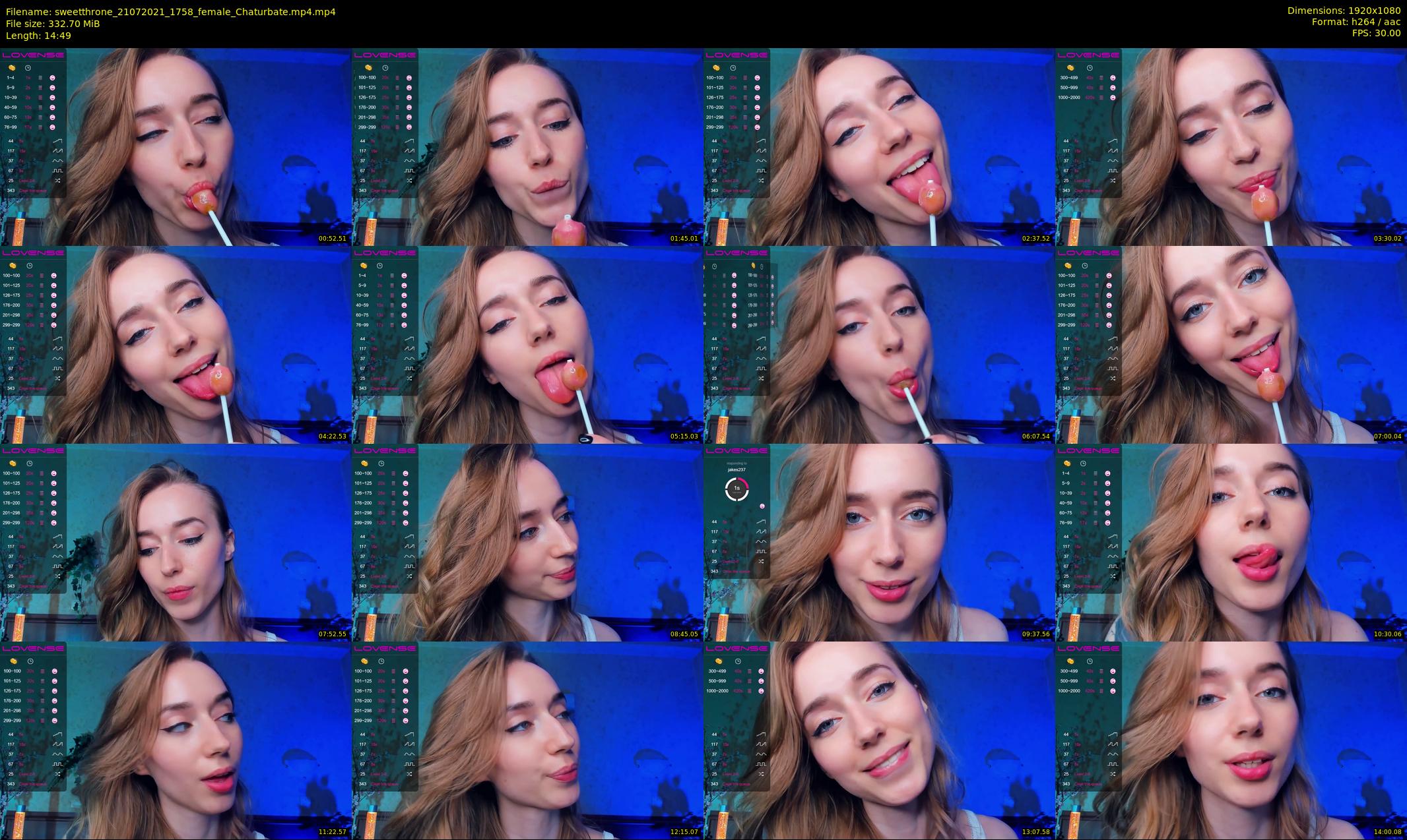 sweetthrone — 15 minute Chaturbate couple cam show recording, 1080p, Jul 21, 2021