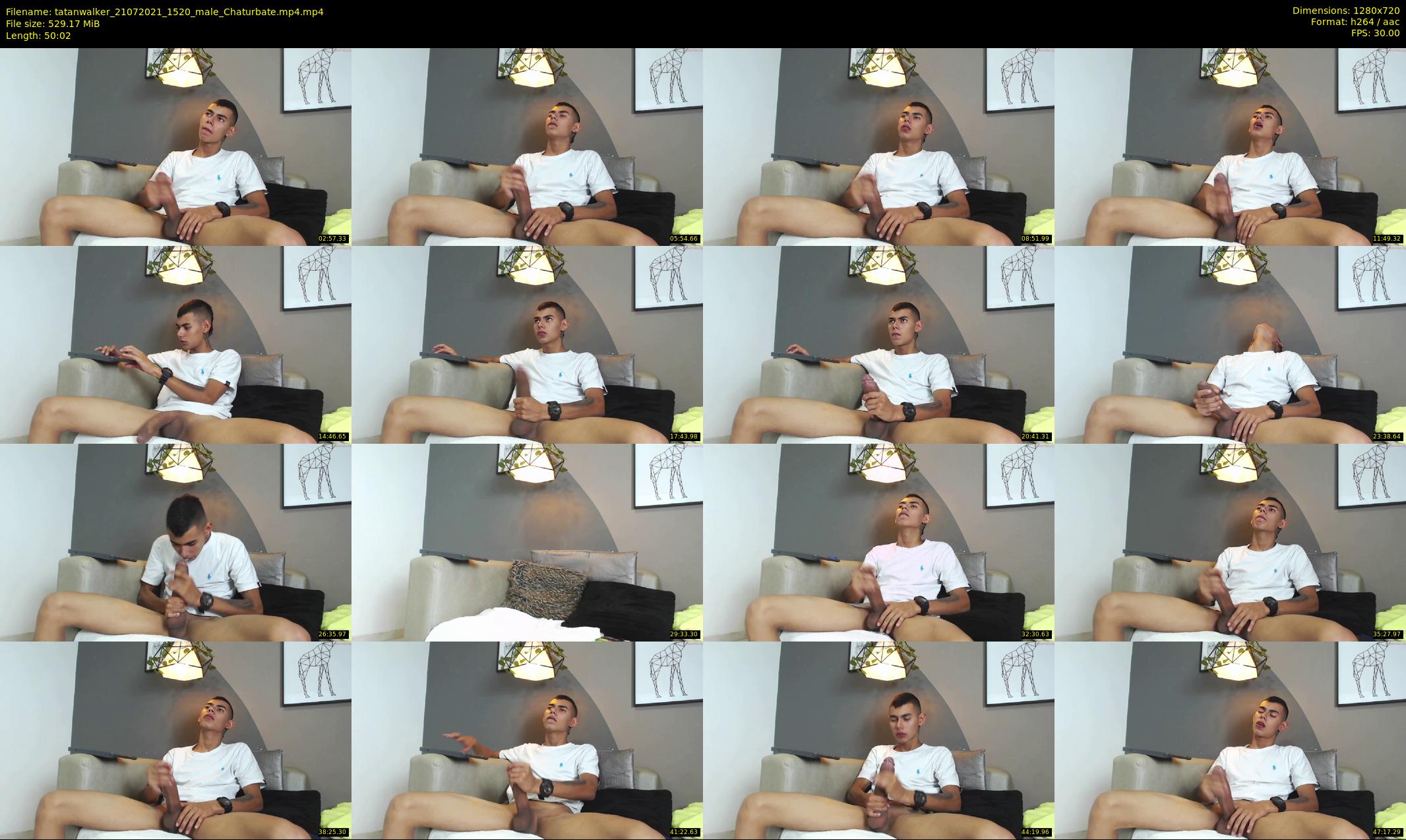 tatanwalker — 51 minute Chaturbate male cam show recording, 720p, Jul 21, 2021