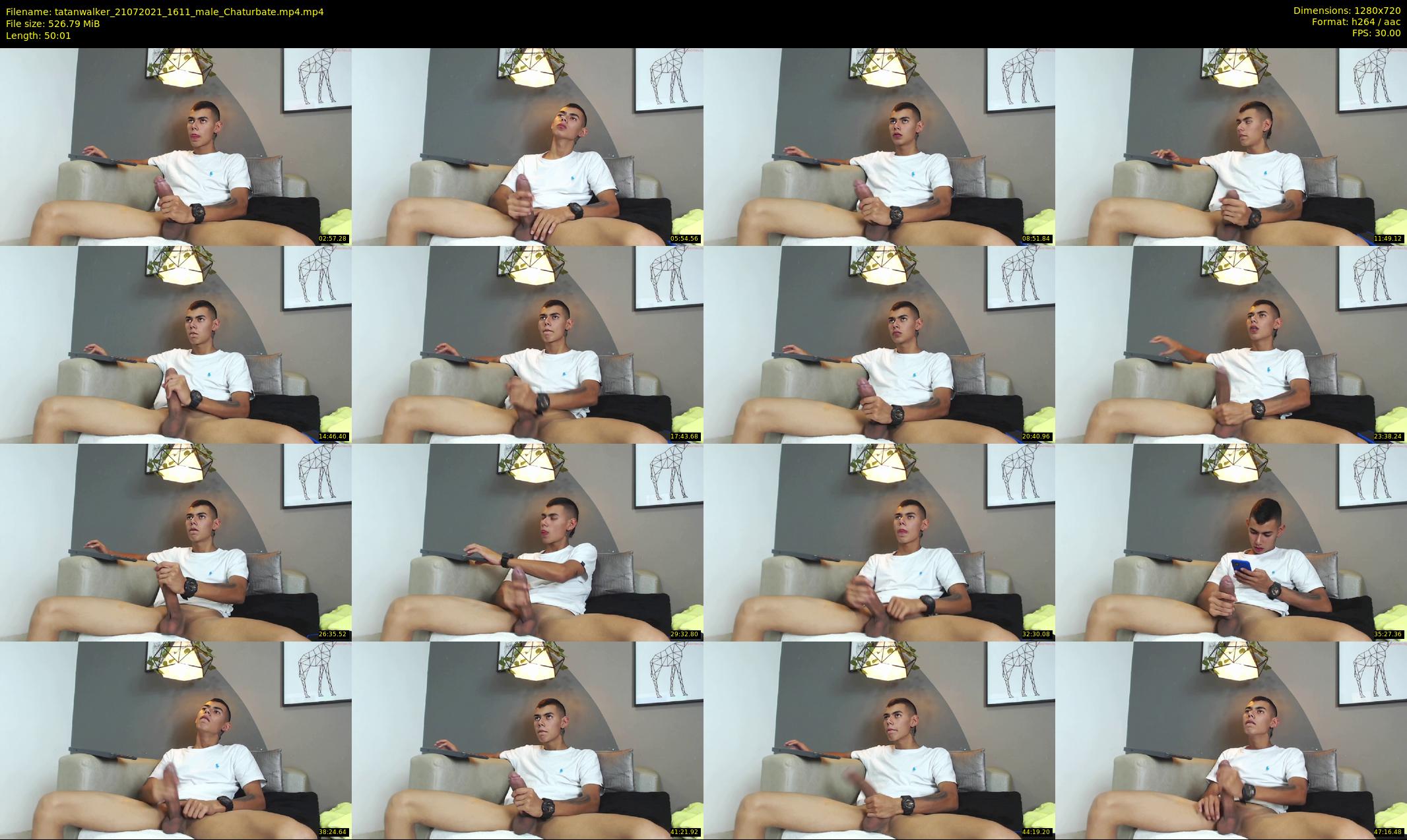 tatanwalker — 51 minute Chaturbate male cam show recording, 720p, Jul 21, 2021