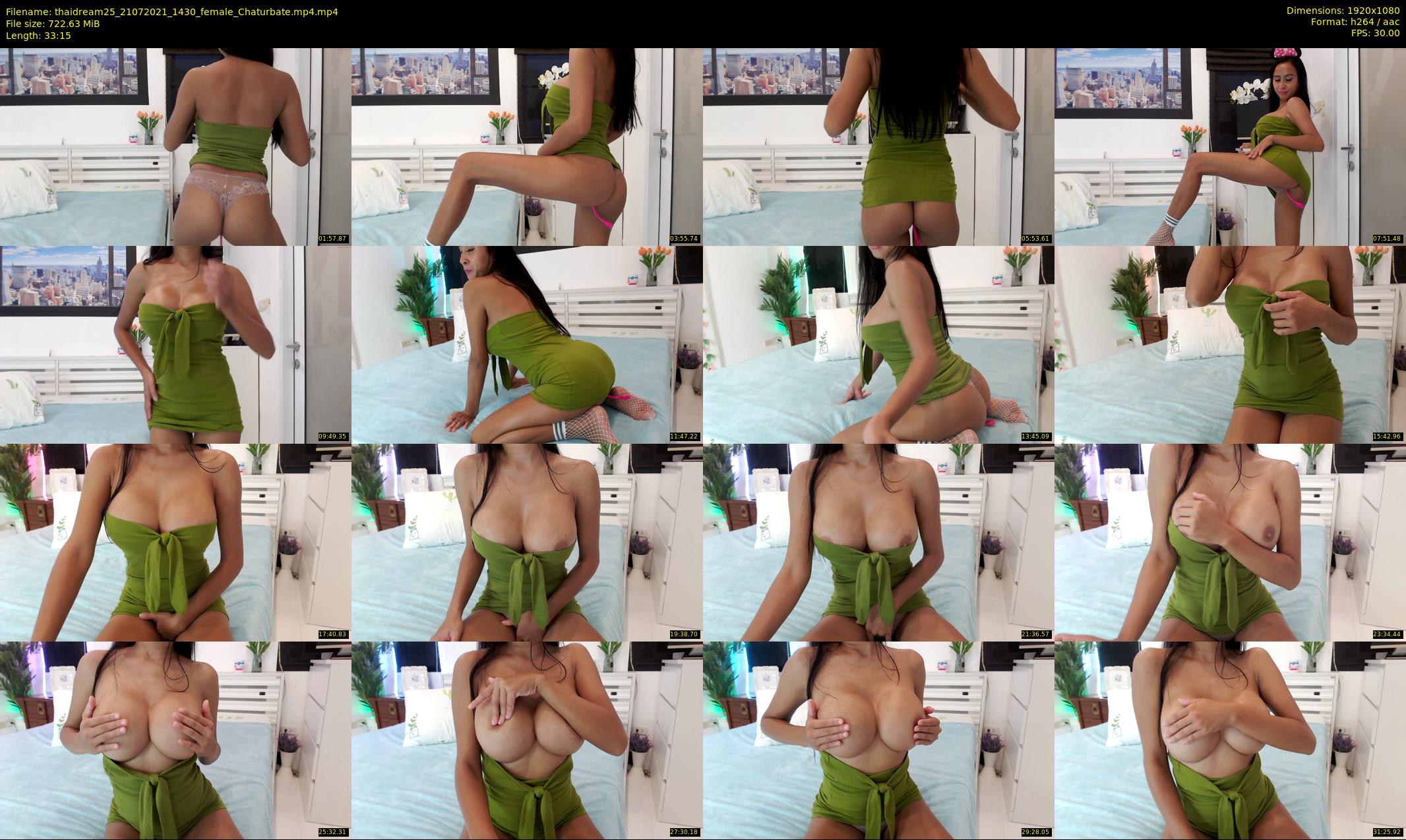 thaidream25 — 34 minute Chaturbate female cam show recording, 1080p, Jul 21, 2021