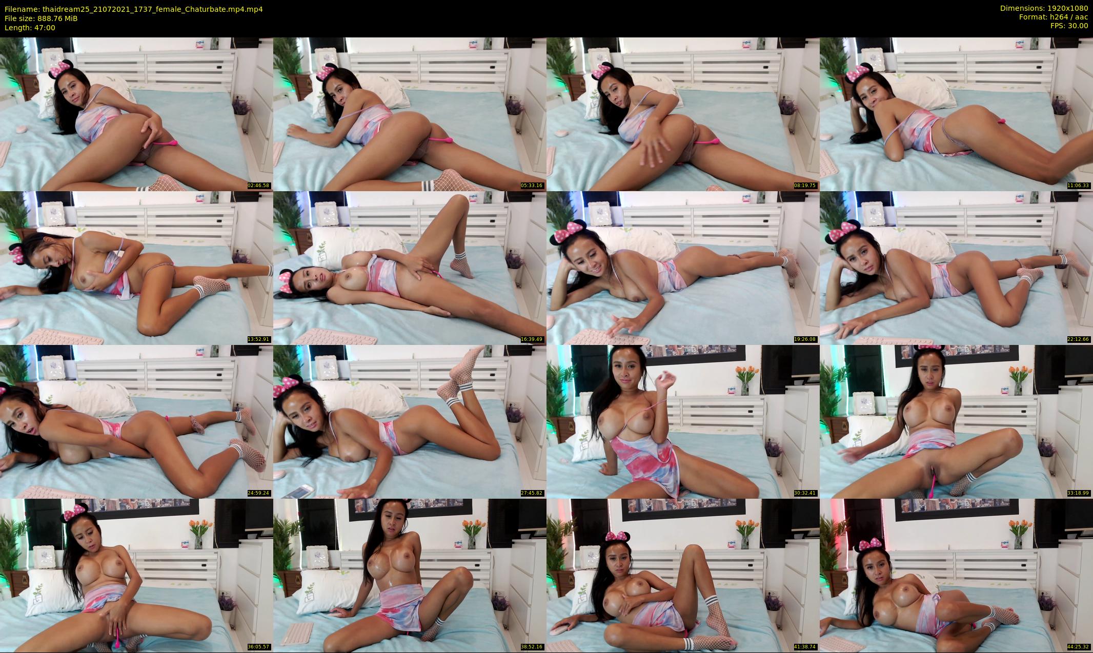 thaidream25 — 47 minute Chaturbate female cam show recording, 1080p, Jul 21, 2021