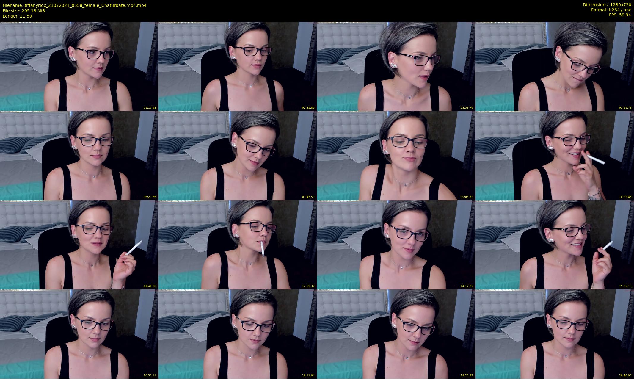 tiffanyriox — 22 minute Chaturbate female cam show recording, 720p, Jul 21, 2021