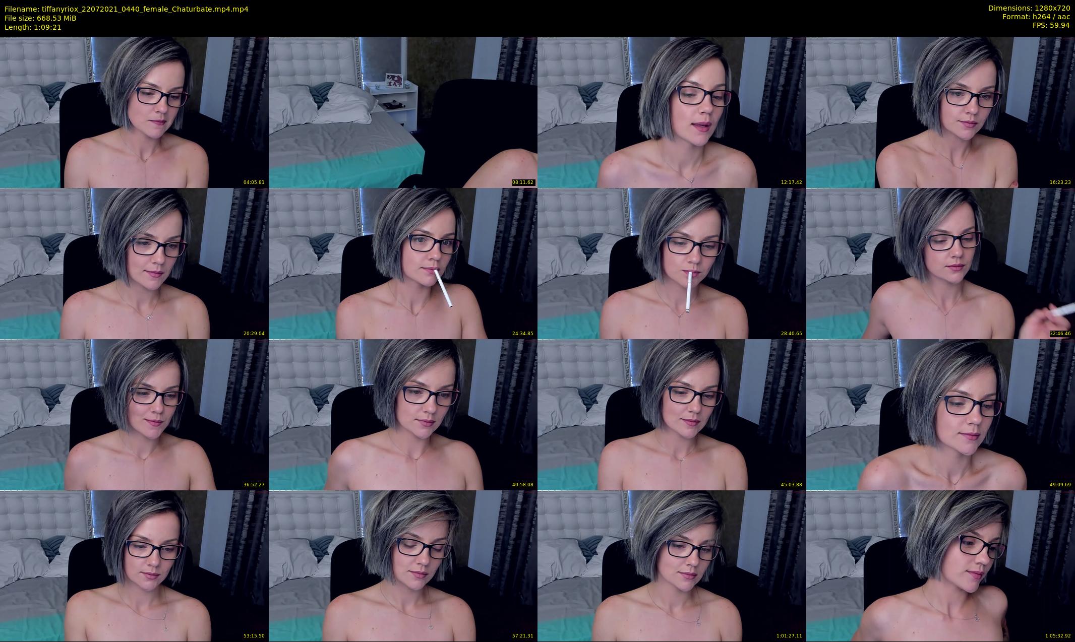 tiffanyriox — 70 minute Chaturbate female cam show recording, 720p, Jul 22, 2021