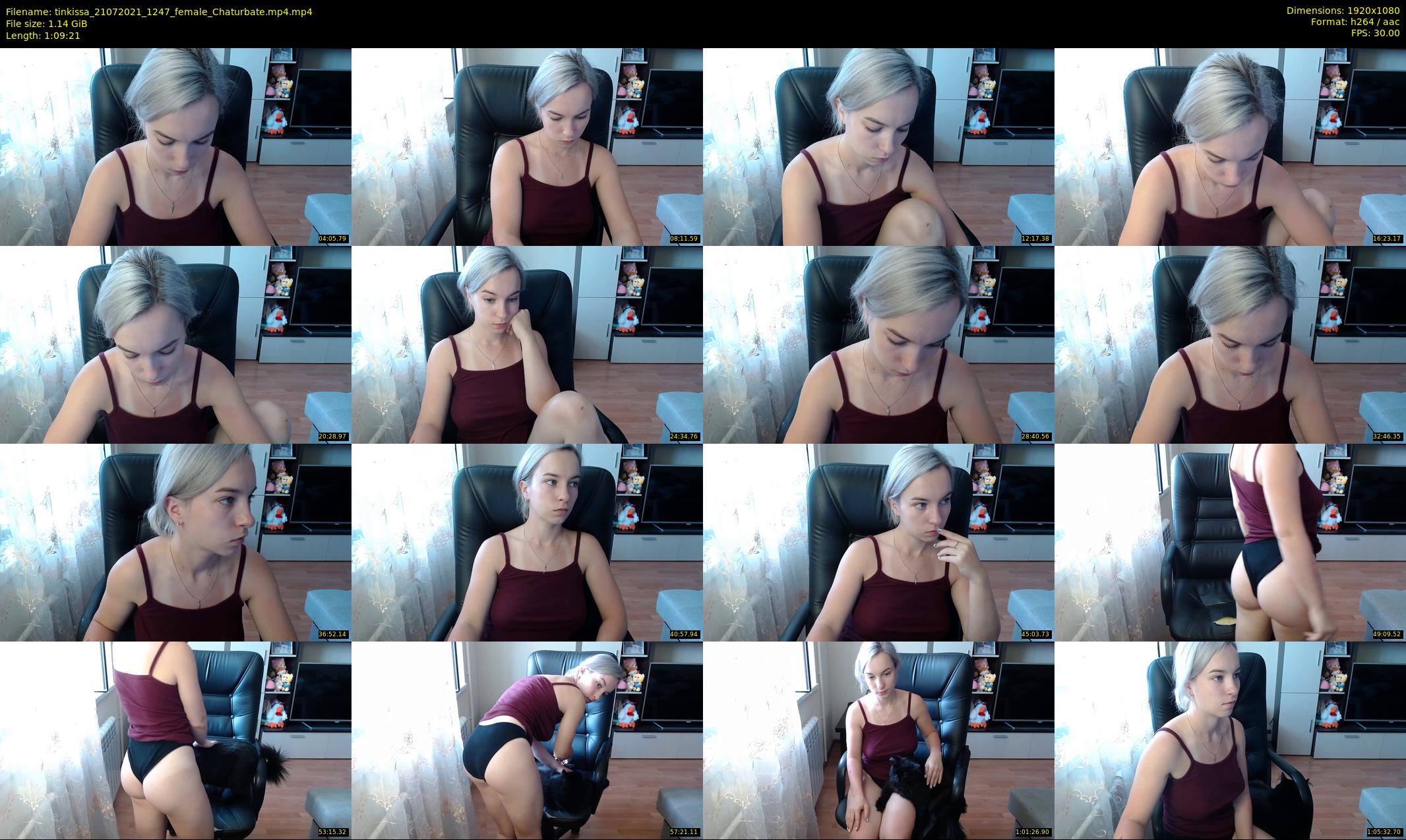 tinkissa — 70 minute Chaturbate couple cam show recording, 1080p, Jul 21, 2021