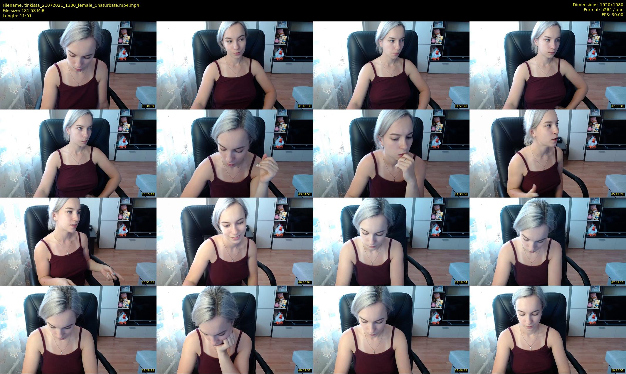 tinkissa — 12 minute Chaturbate couple cam show recording, 1080p, Jul 21, 2021