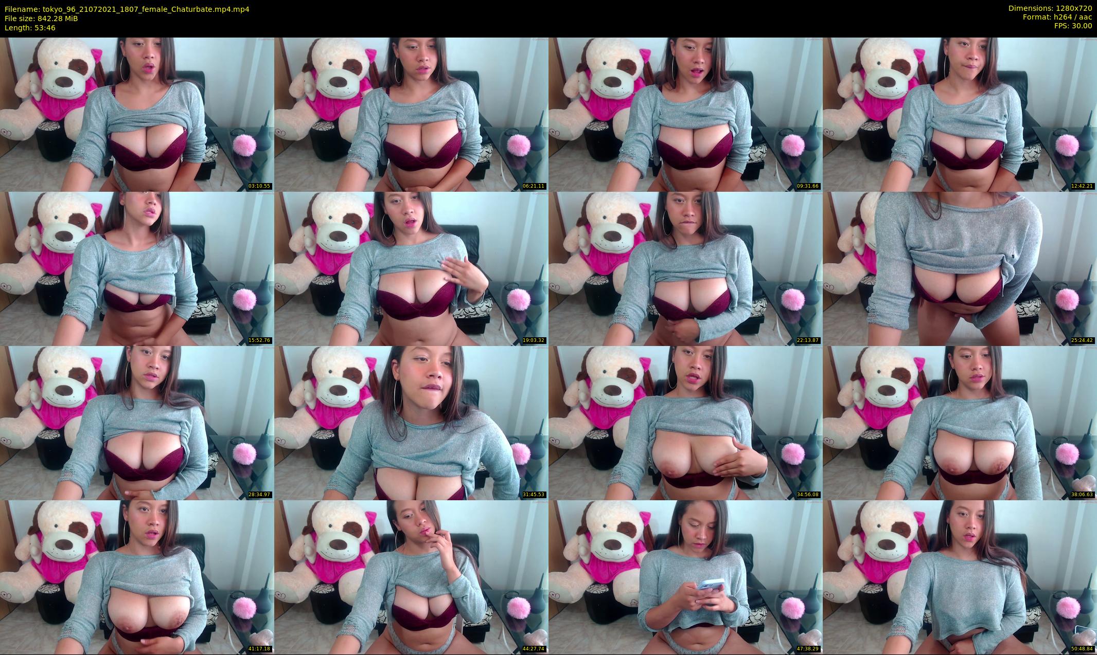 tokyo_96 — 54 minute Chaturbate female cam show recording, 720p, Jul 21, 2021