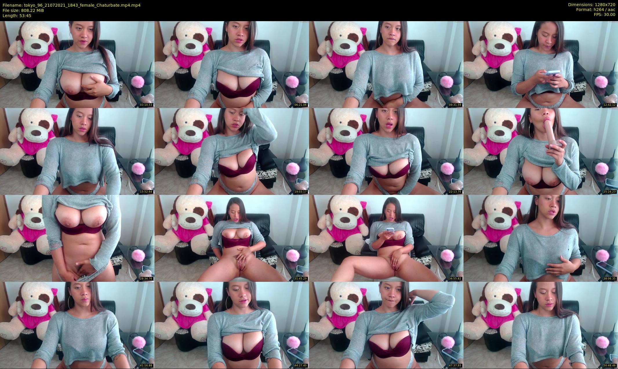 tokyo_96 — 54 minute Chaturbate female cam show recording, 720p, Jul 21, 2021