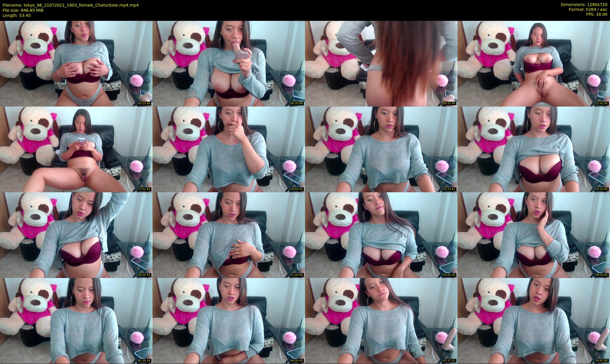 tokyo_96 — 54 minute Chaturbate female cam show recording, 720p, Jul 21, 2021