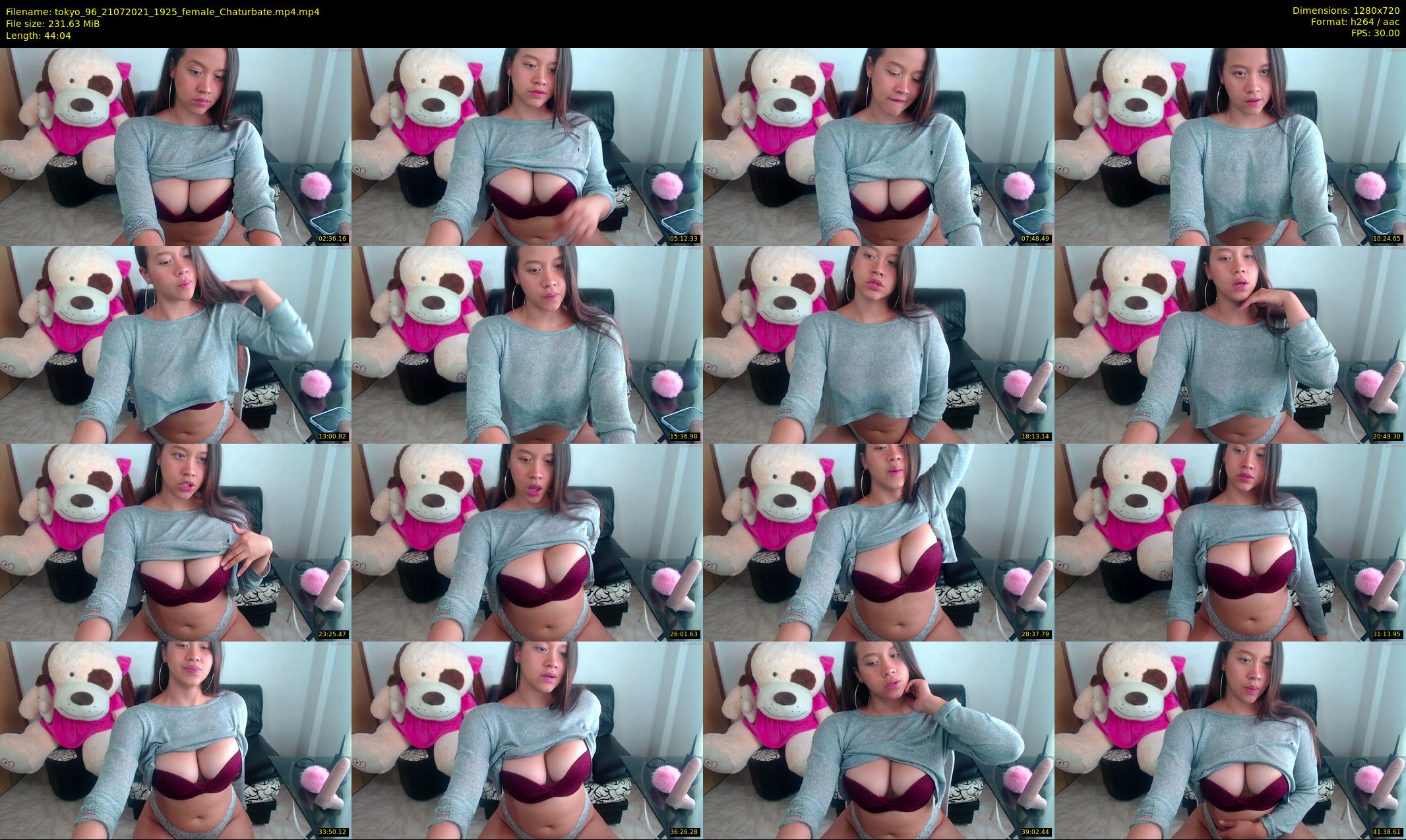 tokyo_96 — 45 minute Chaturbate female cam show recording, 720p, Jul 21, 2021