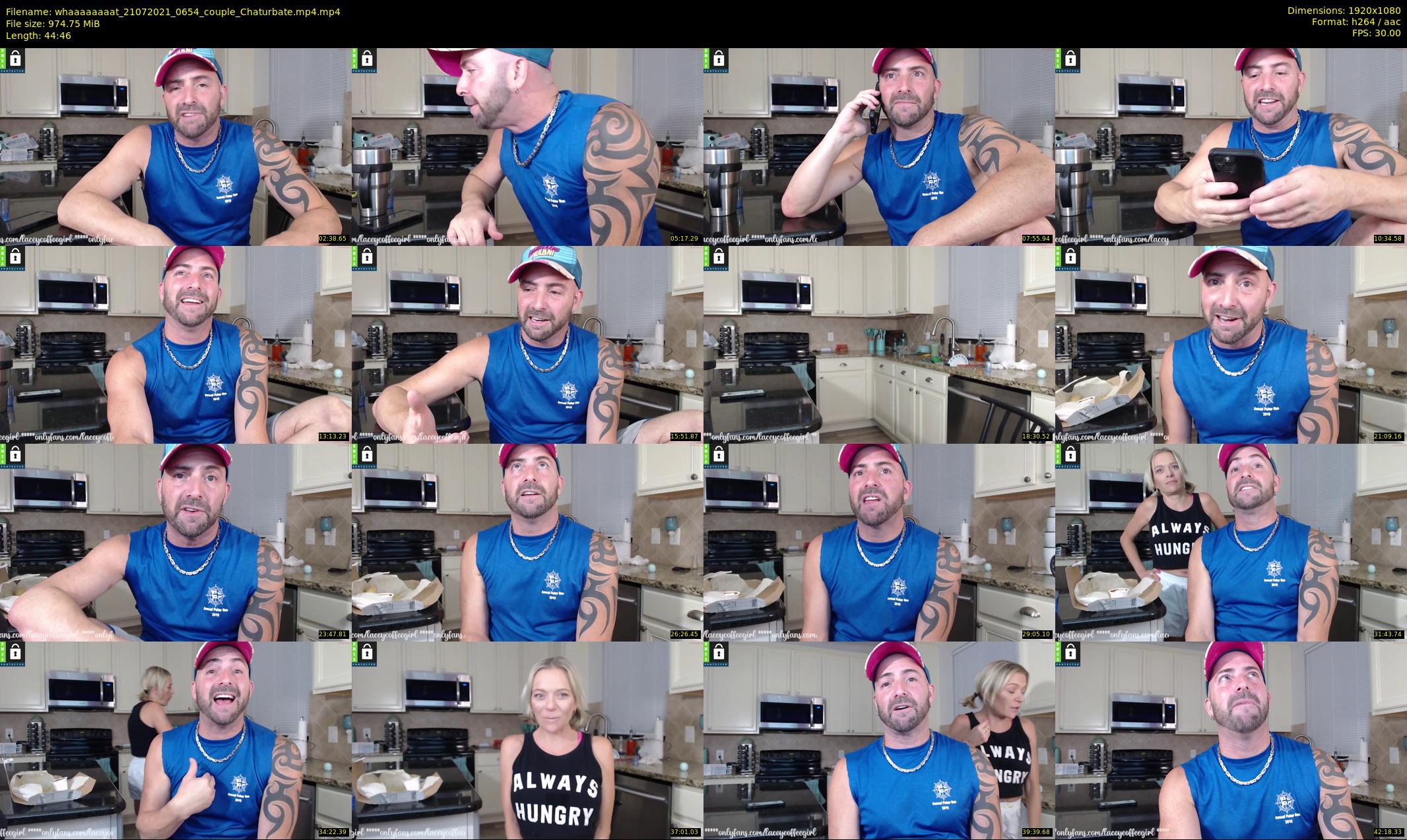 whaaaaaaaat — 45 minute Chaturbate couple cam show recording, 1080p, Jul 21, 2021