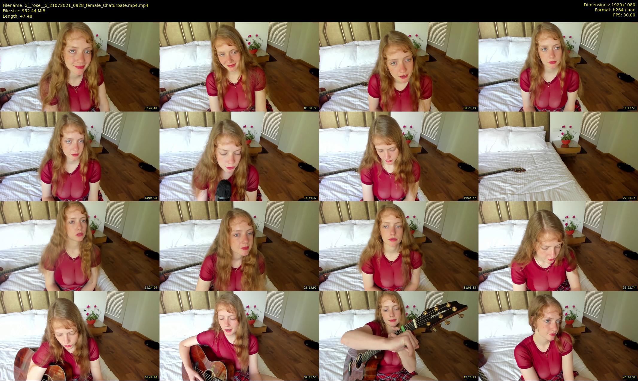 x__rose__x — 48 minute Chaturbate female cam show recording, 1080p, Jul 21, 2021