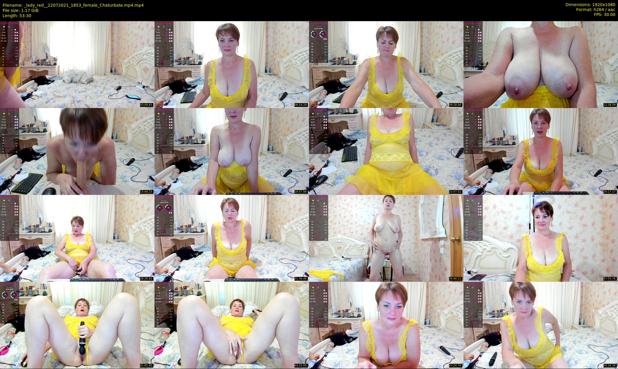 _lady_red_ — 54 minute Chaturbate female cam show recording, 1080p, Jul 22, 2021