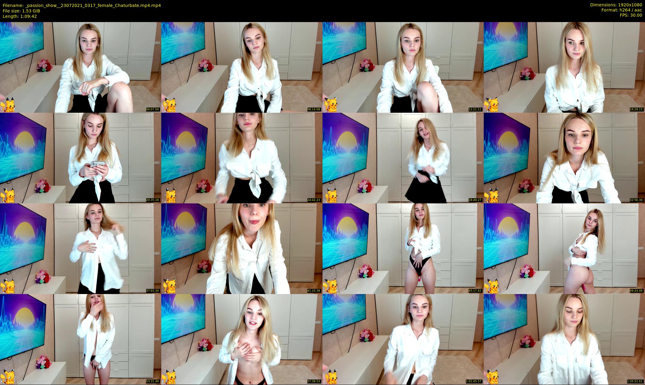 _passion_show_ — 70 minute Chaturbate couple cam show recording, 1080p, Jul 23, 2021