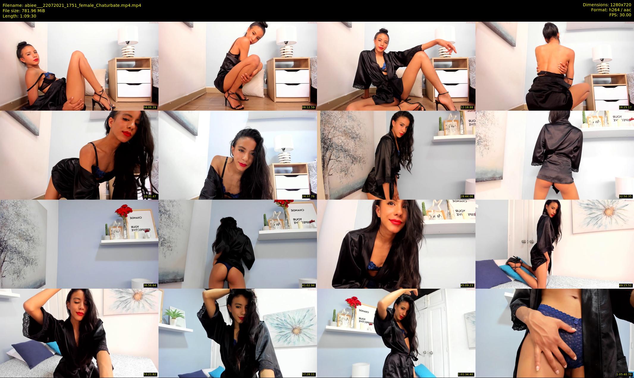 abiee__ — 70 minute Chaturbate female cam show recording, 720p, Jul 22, 2021