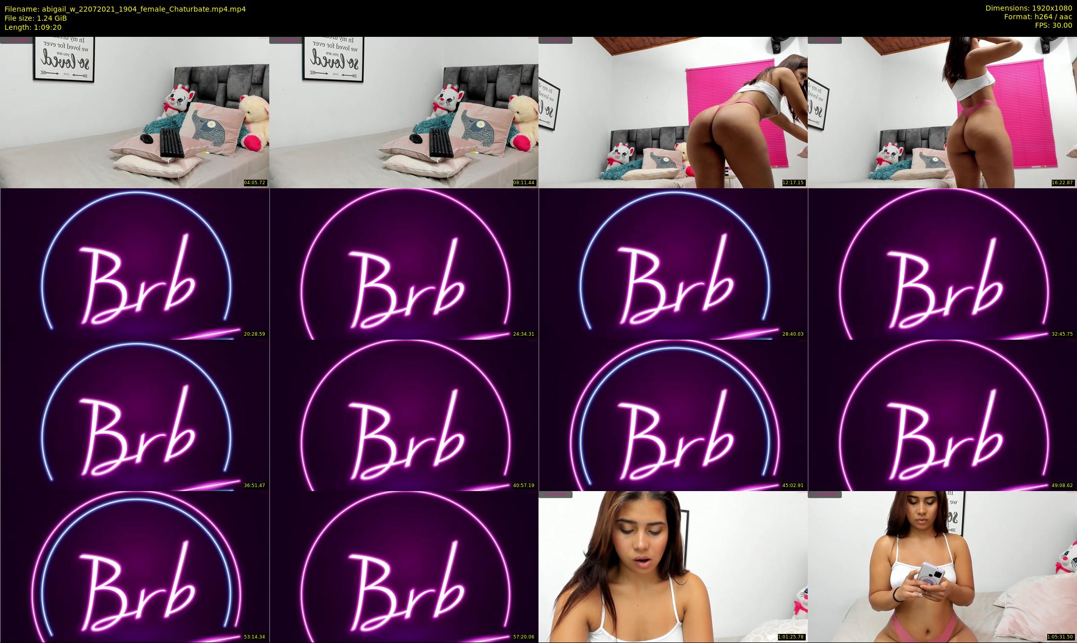abigail_w — 70 minute Chaturbate female cam show recording, 1080p, Jul 22, 2021