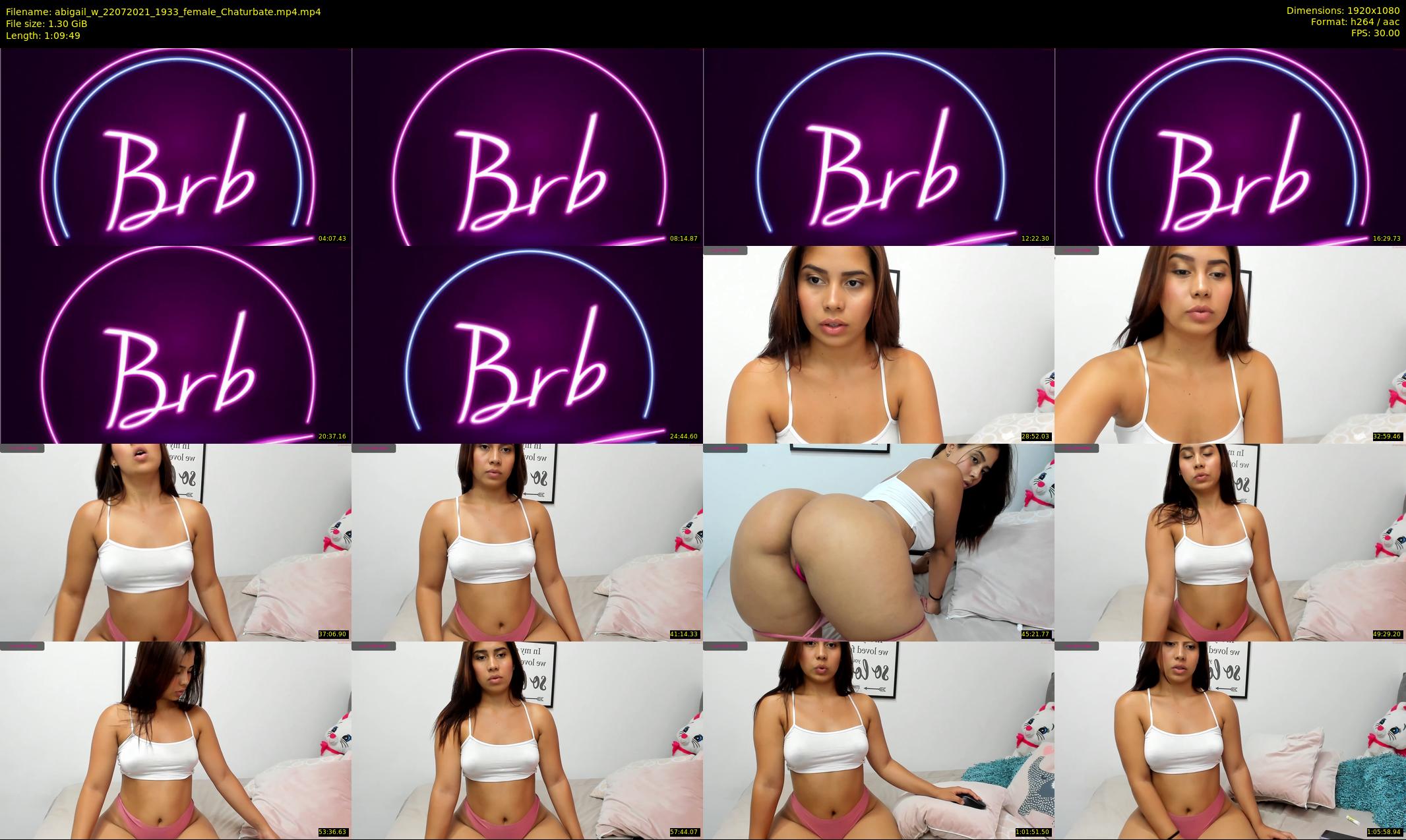 abigail_w — 70 minute Chaturbate female cam show recording, 1080p, Jul 22, 2021