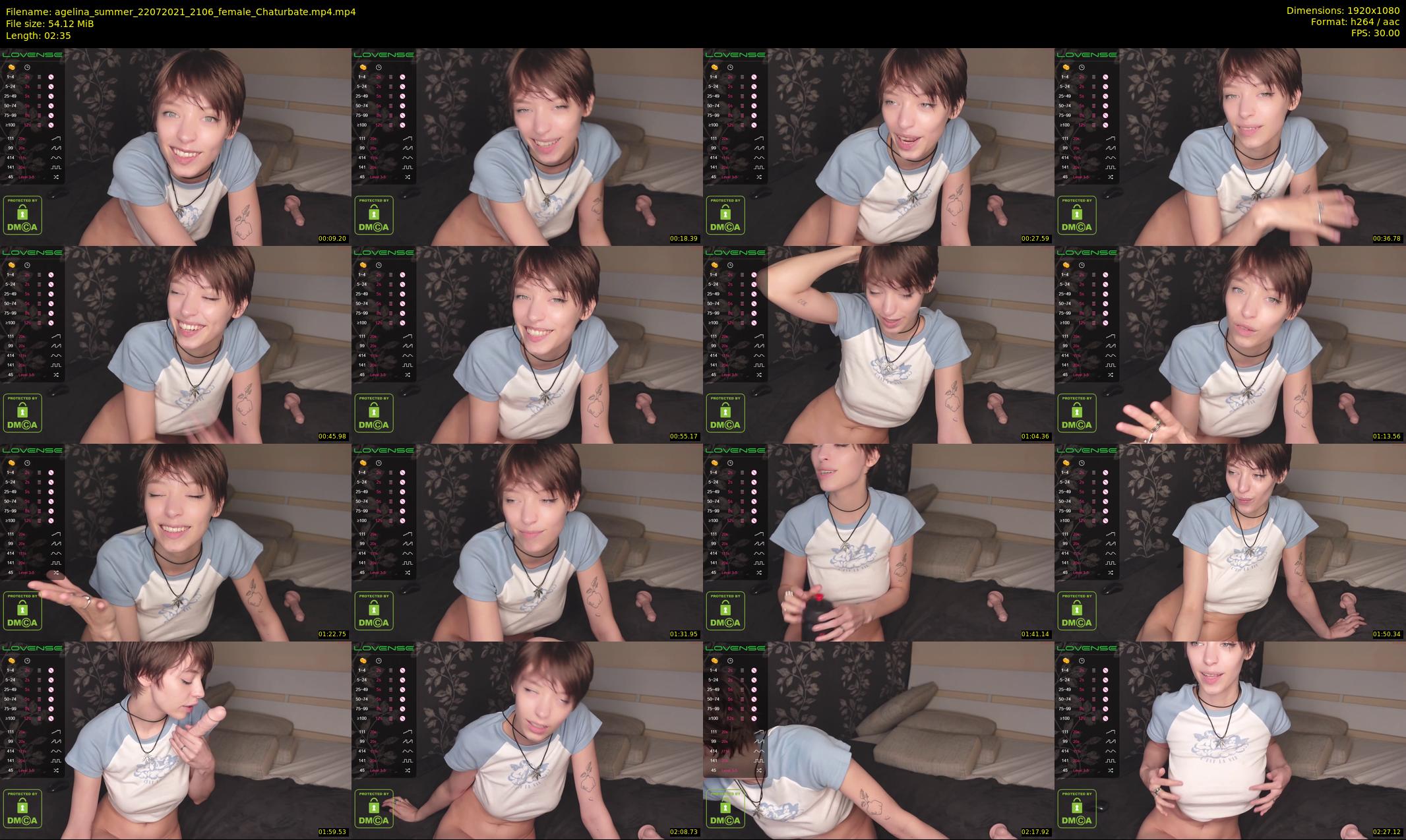 agelina_summer — 3 minute Chaturbate female cam show recording, 1080p, Jul 22, 2021
