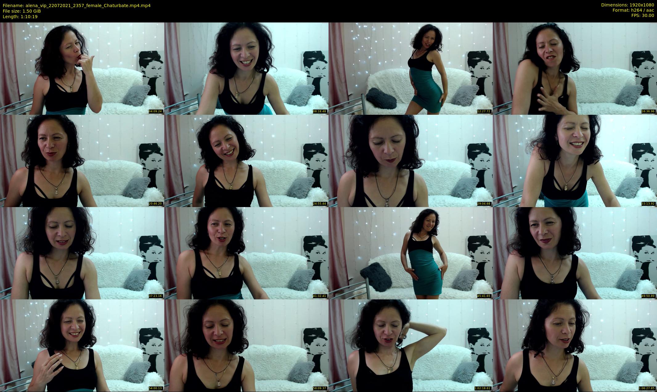 alena_vip — 71 minute Chaturbate female cam show recording, 1080p, Jul 22, 2021