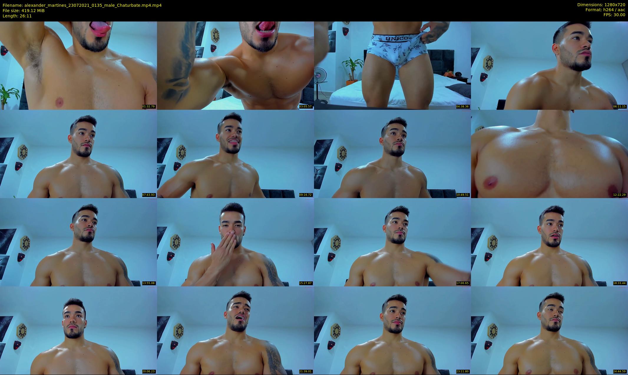 alexander_martines — 27 minute Chaturbate male cam show recording, 720p, Jul 23, 2021