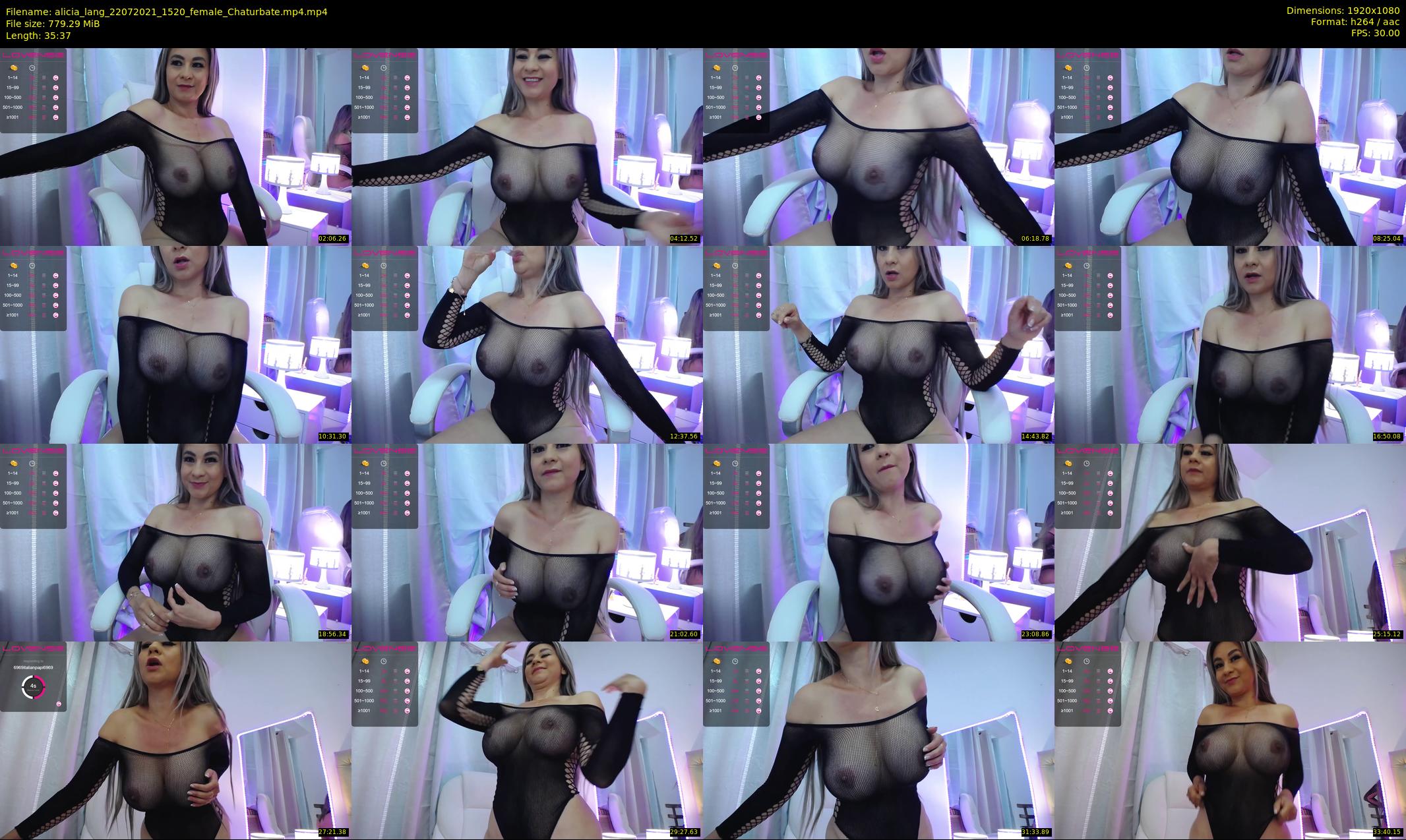 alicia_lang — 36 minute Chaturbate female cam show recording, 1080p, Jul 22, 2021