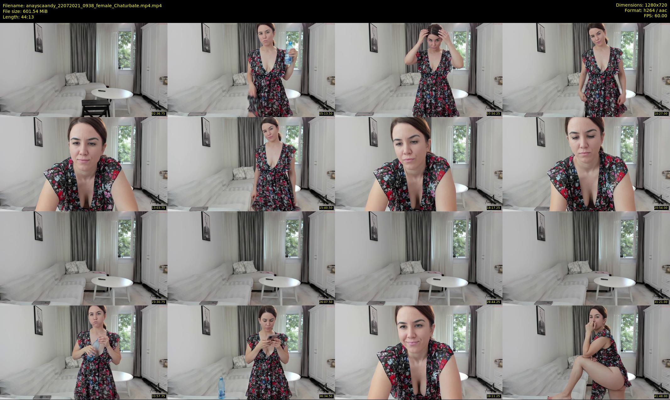 anayscaandy — 45 minute Chaturbate female cam show recording, 720p, Jul 22, 2021